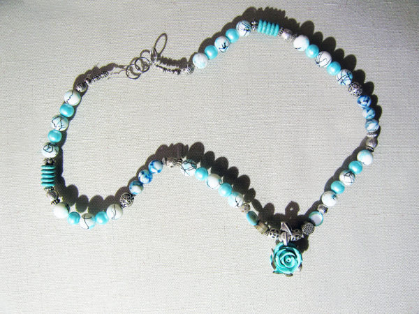 Turquoize and Silver Necklace