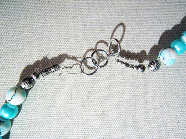 Turquoize and Silver Necklace - Image 3