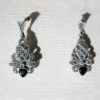 Onyx and Sterling Silver Necklace & Earrings Set - Image 5