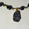 Rough Quartz With Gold Plated Enclosure Necklace - Image 4
