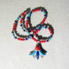 Handcrafted Egyptian Silver Inlaid With Lapis, Turquoise and Coral Necklace - Image 4
